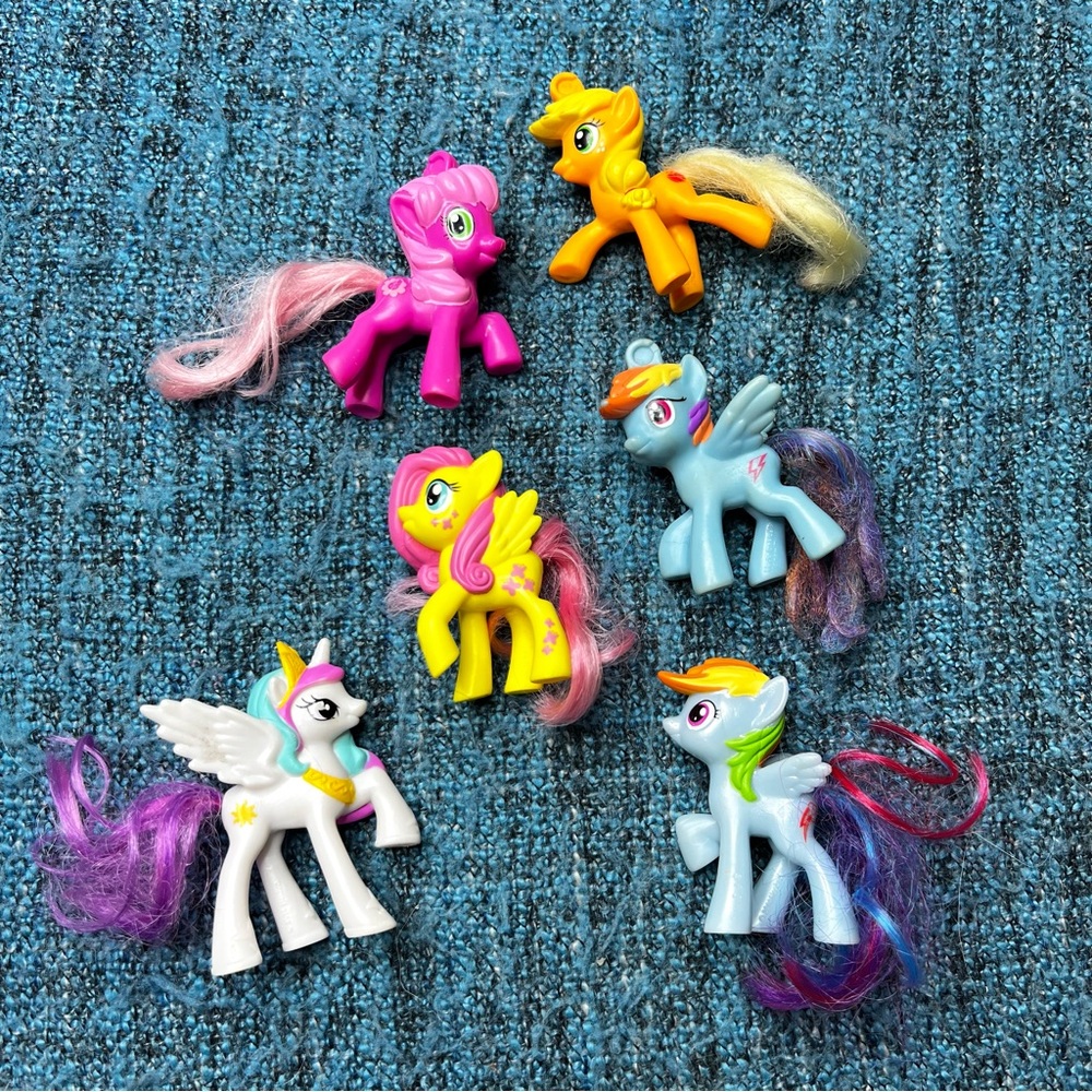 Mixed Lot My Little Pony Figurines Made for Mcdonalds 2012-2015 MLP